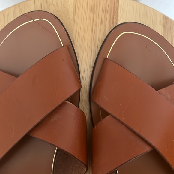 JCrew “Cyprus” Leather Sandals Sz 9 - Picture 4 of 6